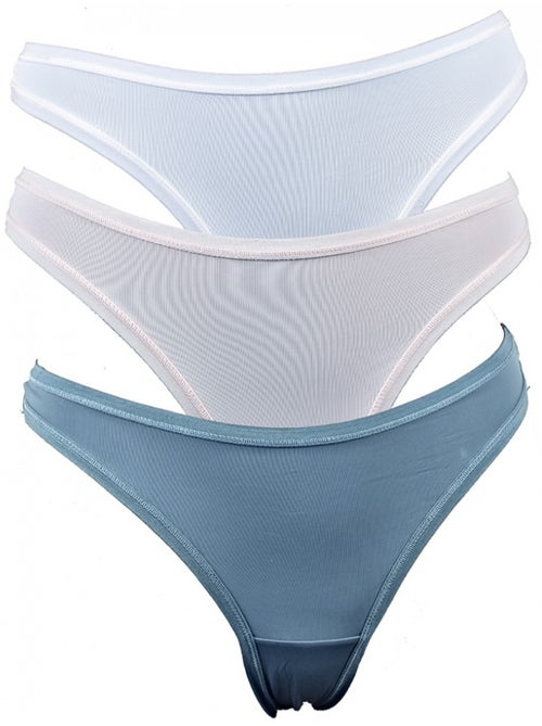 Slip donna INFINITIF Comfort Qualità superiore - Boxer, Shorty, Tanga - Confezione assortiti - Kiabi Slip donna INFINITIF Comfort Qualità superiore - Boxer, Shorty, Tanga - Confezione assortiti - Kiabi