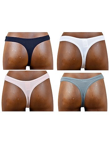 Slip donna INFINITIF Comfort Qualità superiore - Boxer, Shorty, Tanga - Confezione assortiti
