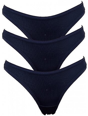 Slip donna INFINITIF Comfort Qualità superiore - Boxer, Shorty, Tanga - Confezione neri