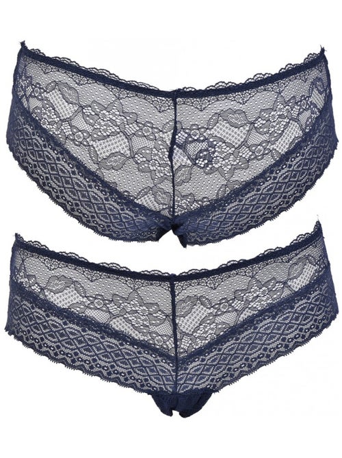 Slip Donna INFINITIF con Pizzo - Confezione da 6 - Kiabi