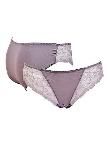 Slip Donna INFINITIF con Pizzo - Confezione da 6