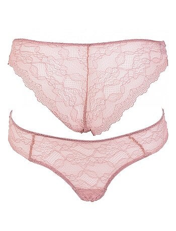 Slip Donna INFINITIF con Pizzo - Confezione da 6