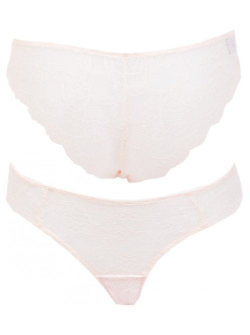 Slip Donna INFINITIF con Pizzo - Confezione da 6 - Kiabi