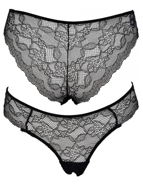 Slip Donna INFINITIF con Pizzo - Confezione da 6 - Kiabi