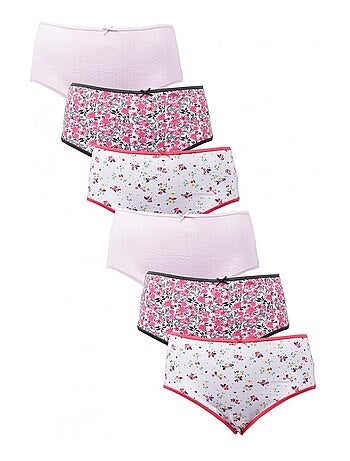 Slip Donna INFINITIF MAXI in Cotone - Confezione da 6