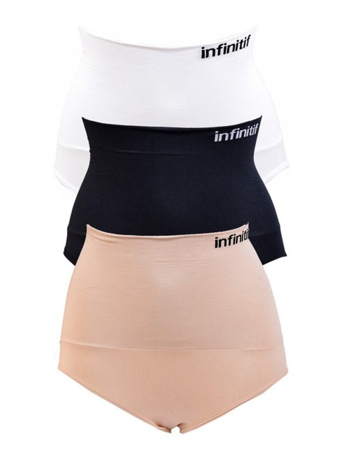 Slip Donna INFINITIF Microfibra - Confezione da 3 - Kiabi