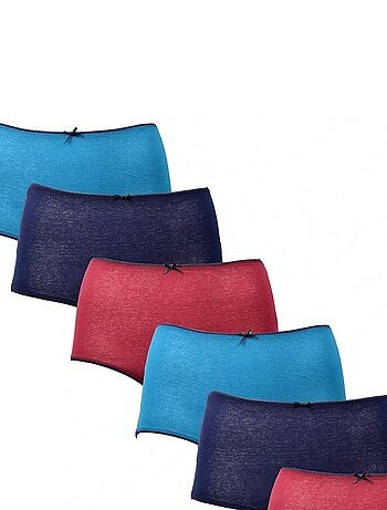 Slip donna MAXI TWINDAY fantasia - Confezione da 6