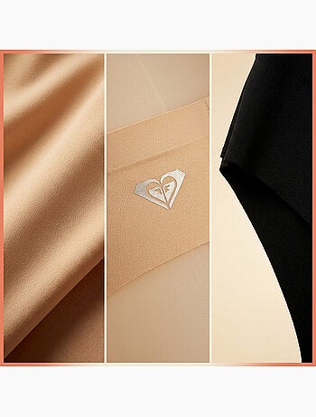Slip donna microfibra invisibili taglio laser ROXY x4