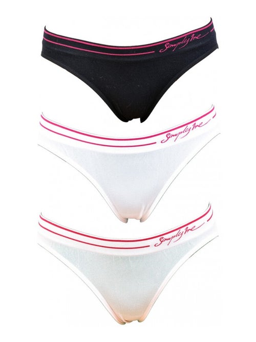 Slip Donna SIMPLY ME - Confezione da 3 - Kiabi