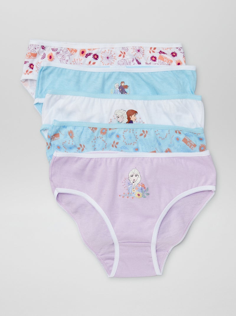 Slip 'Frozen' - set di 5 blu - Kiabi