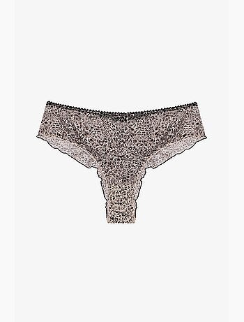 Slip hipster cheeky stampati con stampa leopardata penti