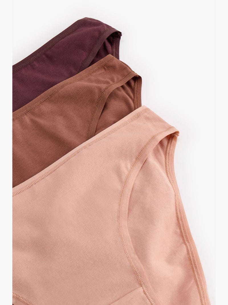 Slip hipster terra donna penti Rosso bordeaux - Kiabi