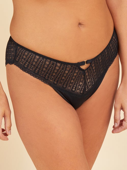 Slip in pizzo - Ottobre rosa - Kiabi