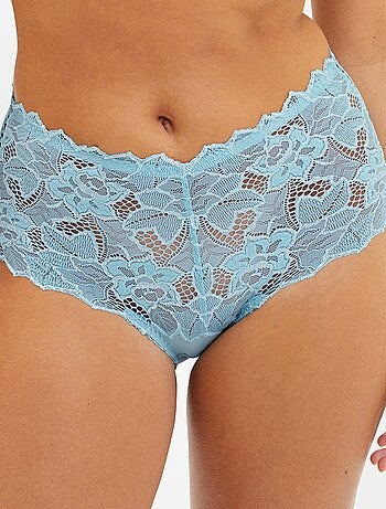 Slip in pizzo e microfibra Arum 'Sans Complexe'