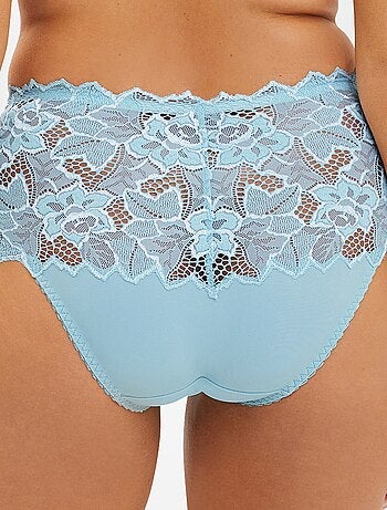 Slip in pizzo e microfibra Arum 'Sans Complexe'
