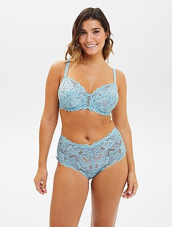 Slip in pizzo e microfibra Arum 'Sans Complexe'