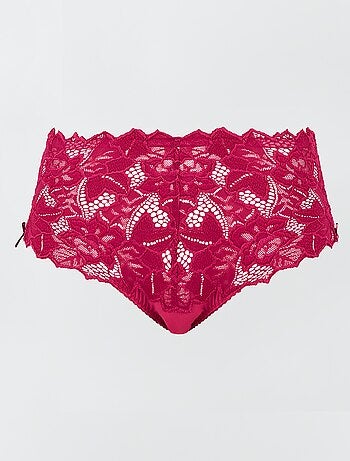 Slip in pizzo e microfibra Arum 'Sans Complexe'