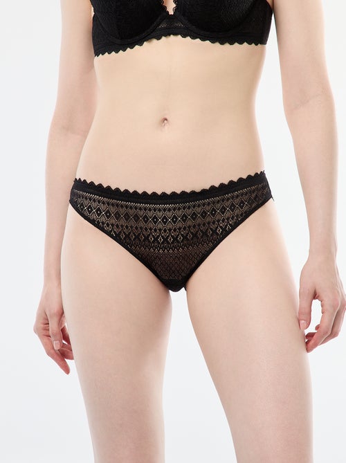 Slip in pizzo - Kiabi