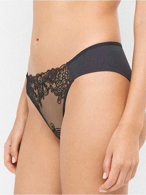 Slip in pizzo ricamato - Kiabi Slip in pizzo ricamato - Kiabi