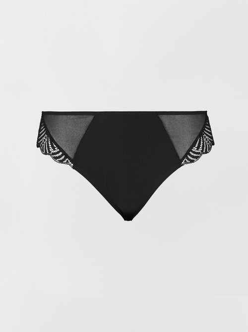 Slip in pizzo 'Sans Complexe' - Kiabi