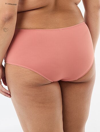 Slip in raso con pizzo
