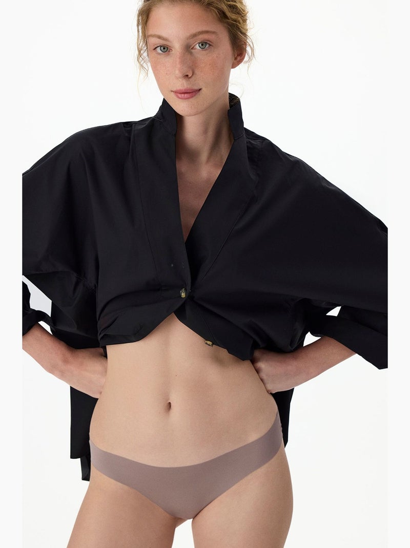 Slip invisibile taglio laser penti Beige argilla - Kiabi