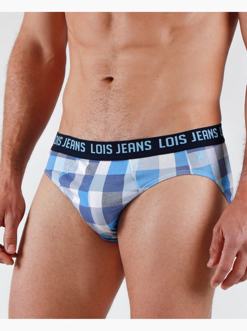 Slip jeans VIP da uomo LOIS (scatola da 2 unità) - Kiabi Slip jeans VIP da uomo LOIS (scatola da 2 unità) - Kiabi