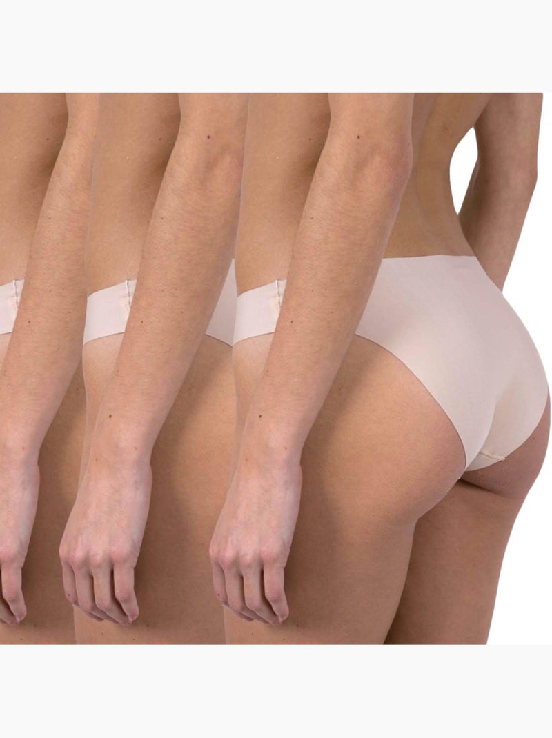 Slip microfibra Confezione da 3 Multicolore - Kiabi