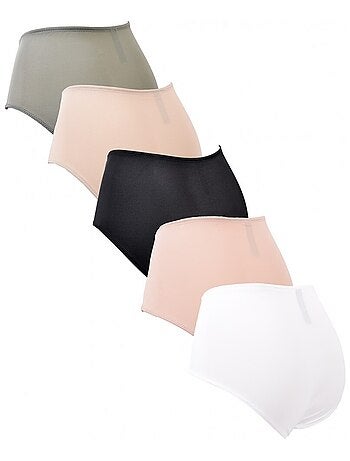 Slip Microfibra TRESS Pizzo - Confezione da 5
