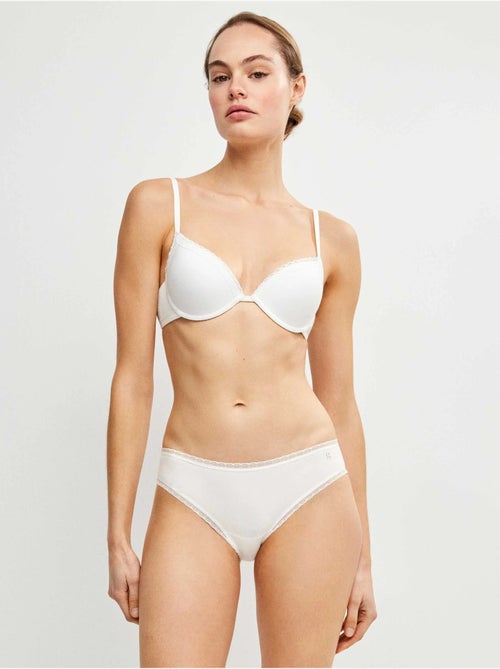Slip midi con gallone di plumetti - Kiabi Slip midi con gallone di plumetti - Kiabi