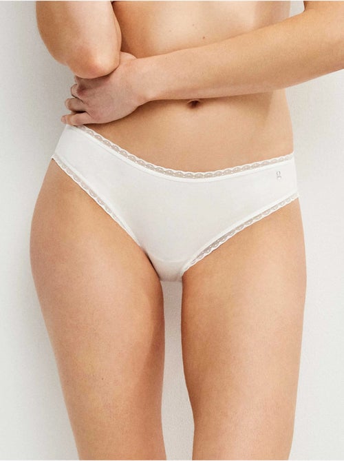 Slip midi con gallone di plumetti - Kiabi Slip midi con gallone di plumetti - Kiabi