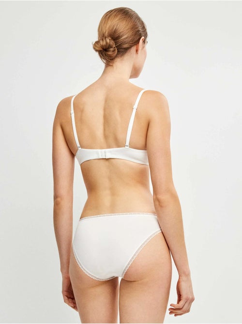 Slip midi con gallone di plumetti - Kiabi Slip midi con gallone di plumetti - Kiabi