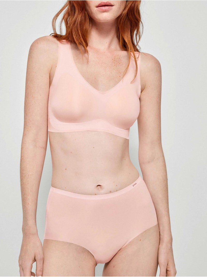 Slip midi con posteriore preformato Rosa - Kiabi