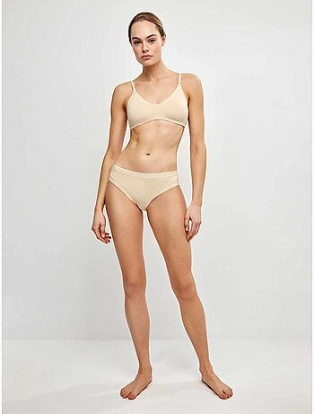 Slip midi in microfibra