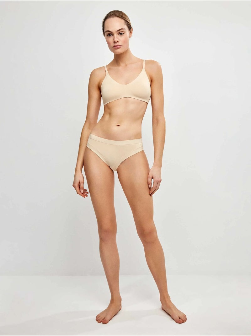 Slip midi in microfibra Rosa - Kiabi