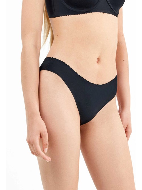 slip midi invisibili tessuto microfibra - Kiabi