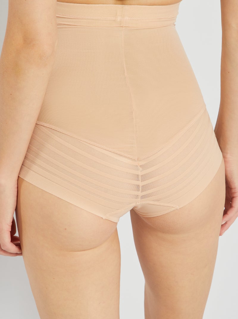 Slip modellante a vita alta 'By Bra' BEIGE - Kiabi