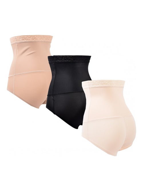 Slip Modellante Snellente TRESS Effetto Dimagrante - Confezione da 3 - Kiabi