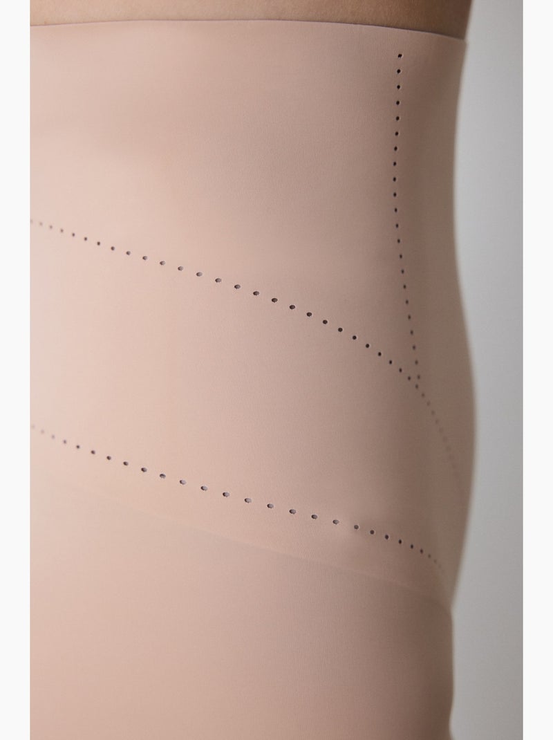 Slip modellante vita alta leggero invisibile penti Beige argilla - Kiabi