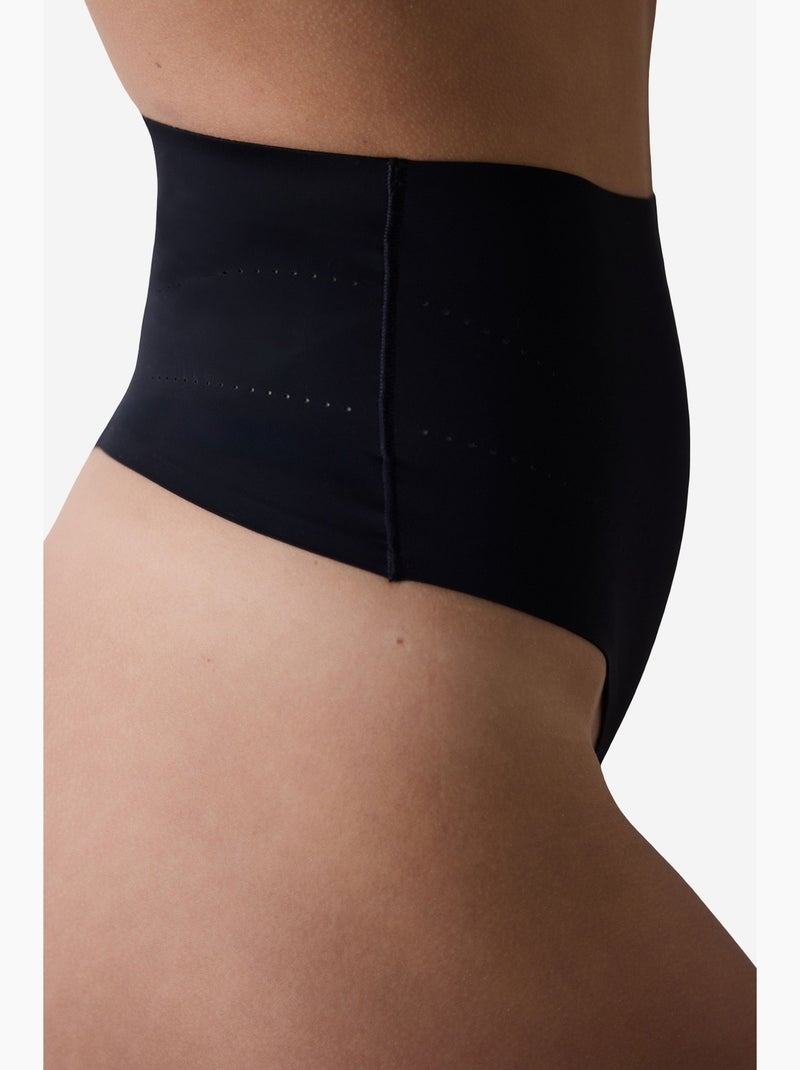 Slip modellante vita alta leggero invisibile penti Nero - Kiabi