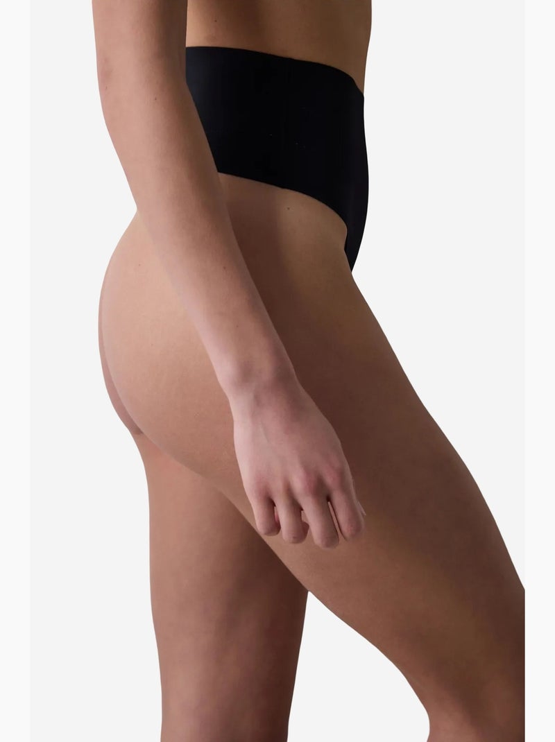 Slip modellante vita alta leggero invisibile penti Nero - Kiabi