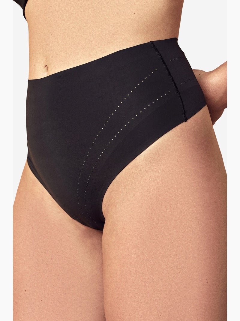 Slip modellante vita alta leggero invisibile penti Nero - Kiabi