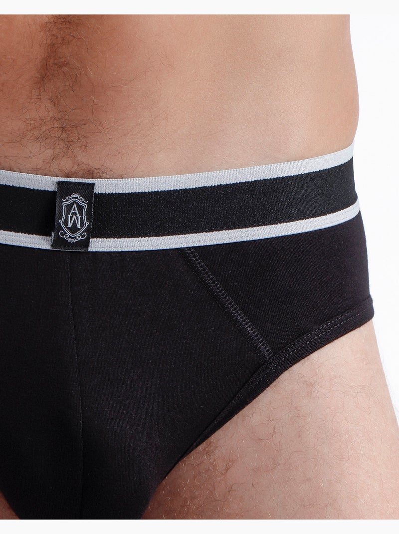 Slip morbidi e caldi da uomo ADMAS Nero - Kiabi