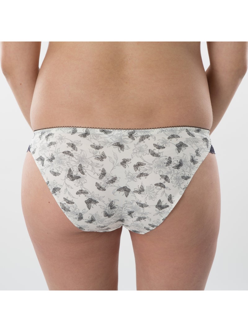 Slip premaman JARDIN DE PAPILLONS 'Bogema' Bianco Grigio Nero - Kiabi