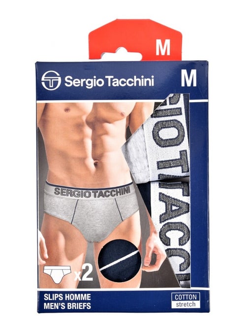 Slip SERGIO TACCHINI - Confezione da 2 - Kiabi Slip SERGIO TACCHINI - Confezione da 2 - Kiabi