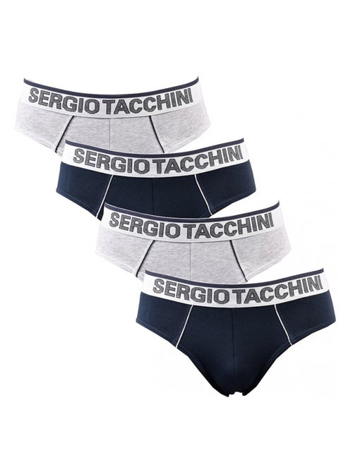 Slip SERGIO TACCHINI - Confezione da 4 - Kiabi Slip SERGIO TACCHINI - Confezione da 4 - Kiabi