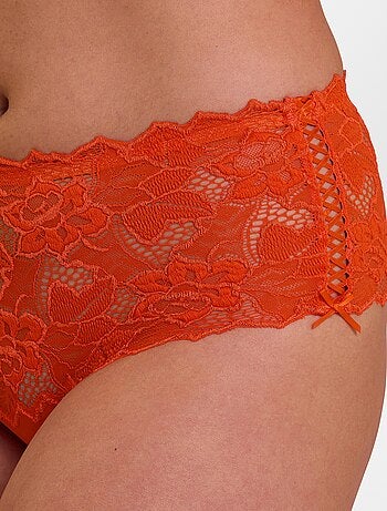 Slip slip in pizzo e microfibra 'Arum' 'Sans Complexe'