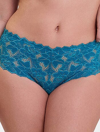 Slip slip in pizzo e microfibra 'Arum' 'Sans Complexe'
