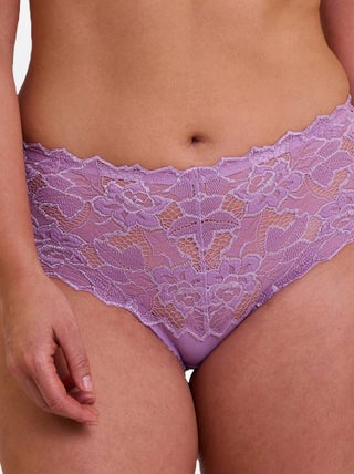 Slip slip in pizzo e microfibra 'Arum' 'Sans Complexe'