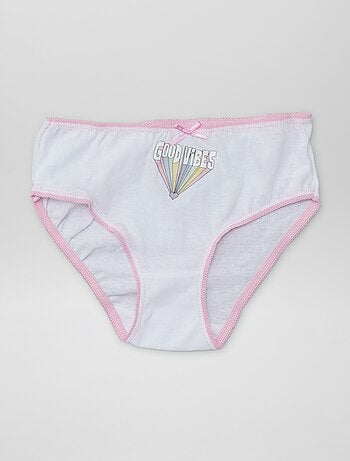 Slip stampati - set di 3
